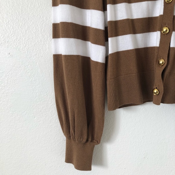 Michael kors stripe cardigan - Picture 3 of 10